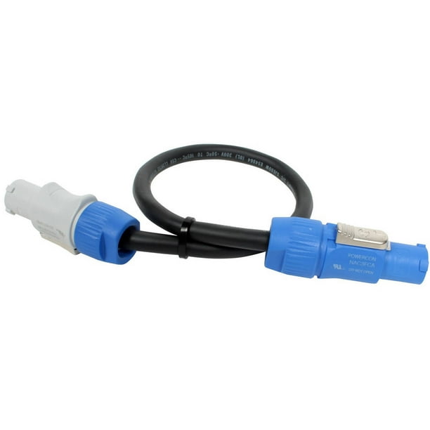 75 ft PC12-AB-75 Made in the USA | Elite Core Neutrik PowerCon Power Extension Cable 75 ft PC12-AB-75 Made in the USA | Elite Core Neutrik PowerCon Power Extension Cable